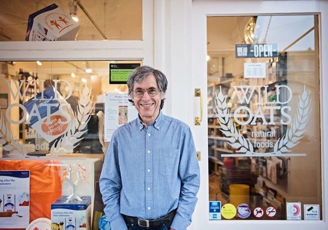 Mike Abrahams outside Wild Oats