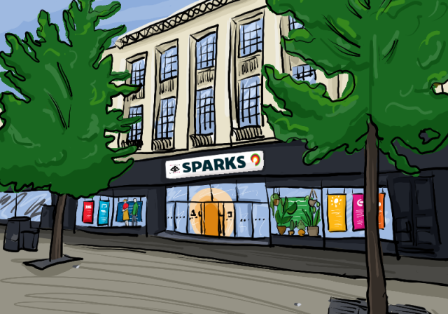 Sparks Bristol artistic impression of the building