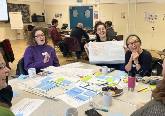 Participants in an Bristol Good Food 2025-26 Action Plans workshop