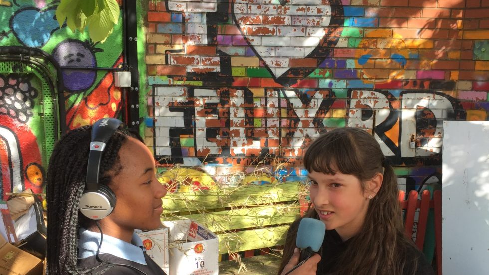 Children from the Freedom Kids podcast